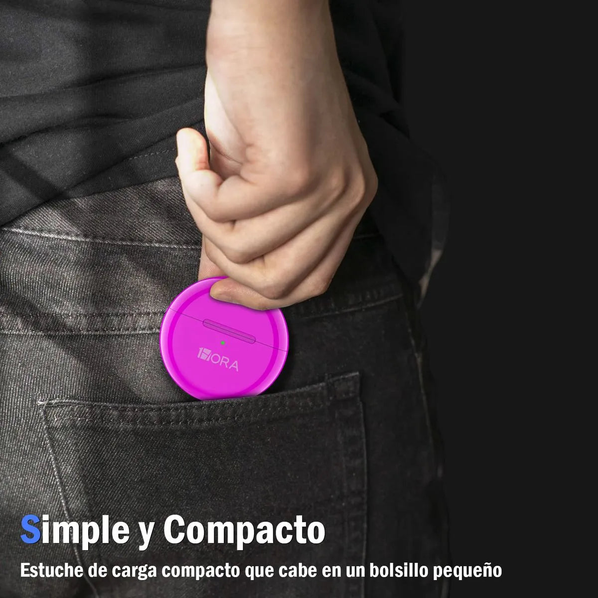 Audifonos Inalambricos AUT119 Fucsia