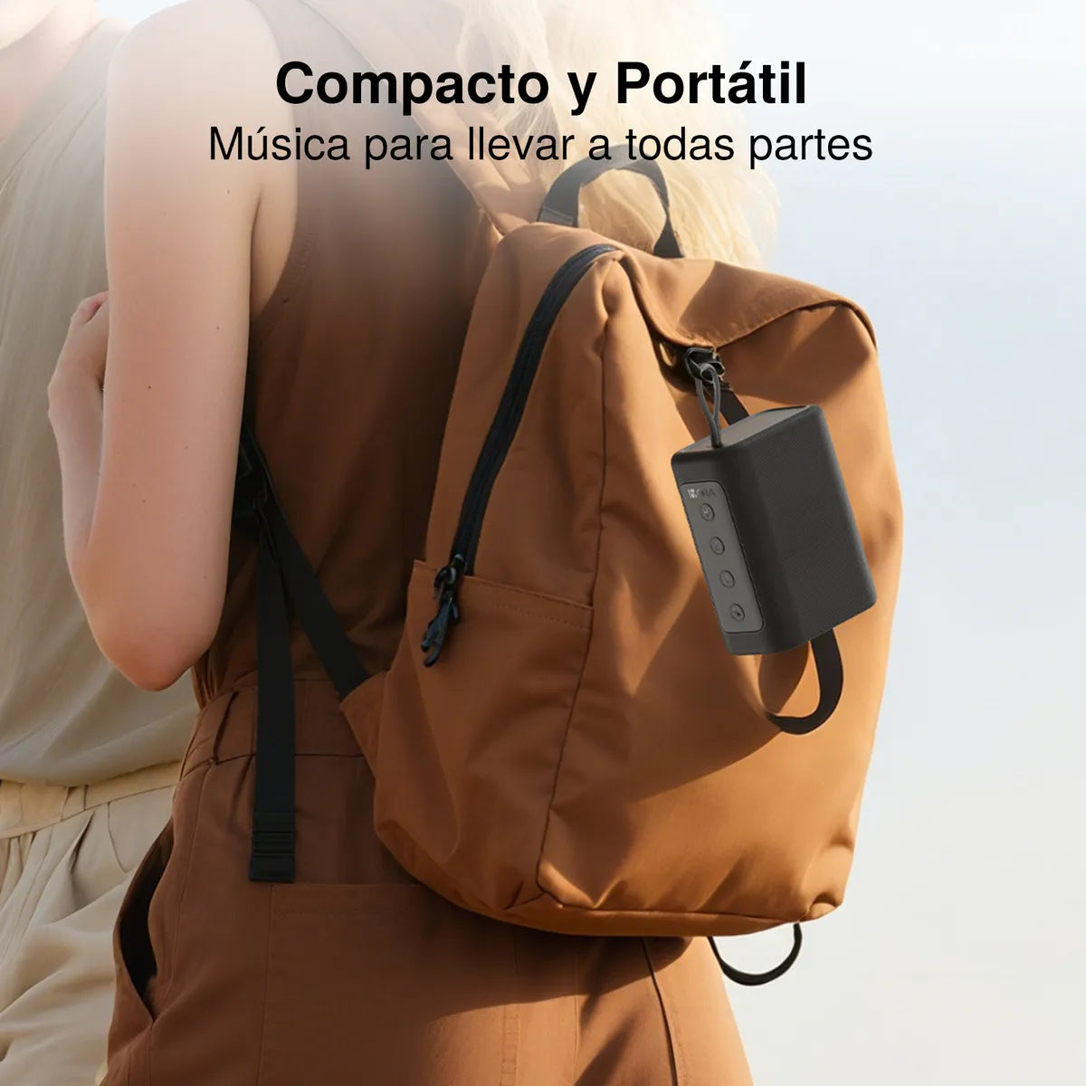 Bocina Portatil 7W BOC244 Negro