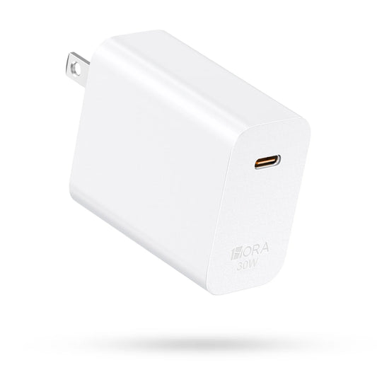 Adaptador Carga Rápida 30W Tipo C GAR164 Blanco
