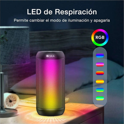 Bocina Portátil 10W BOC242 Negro